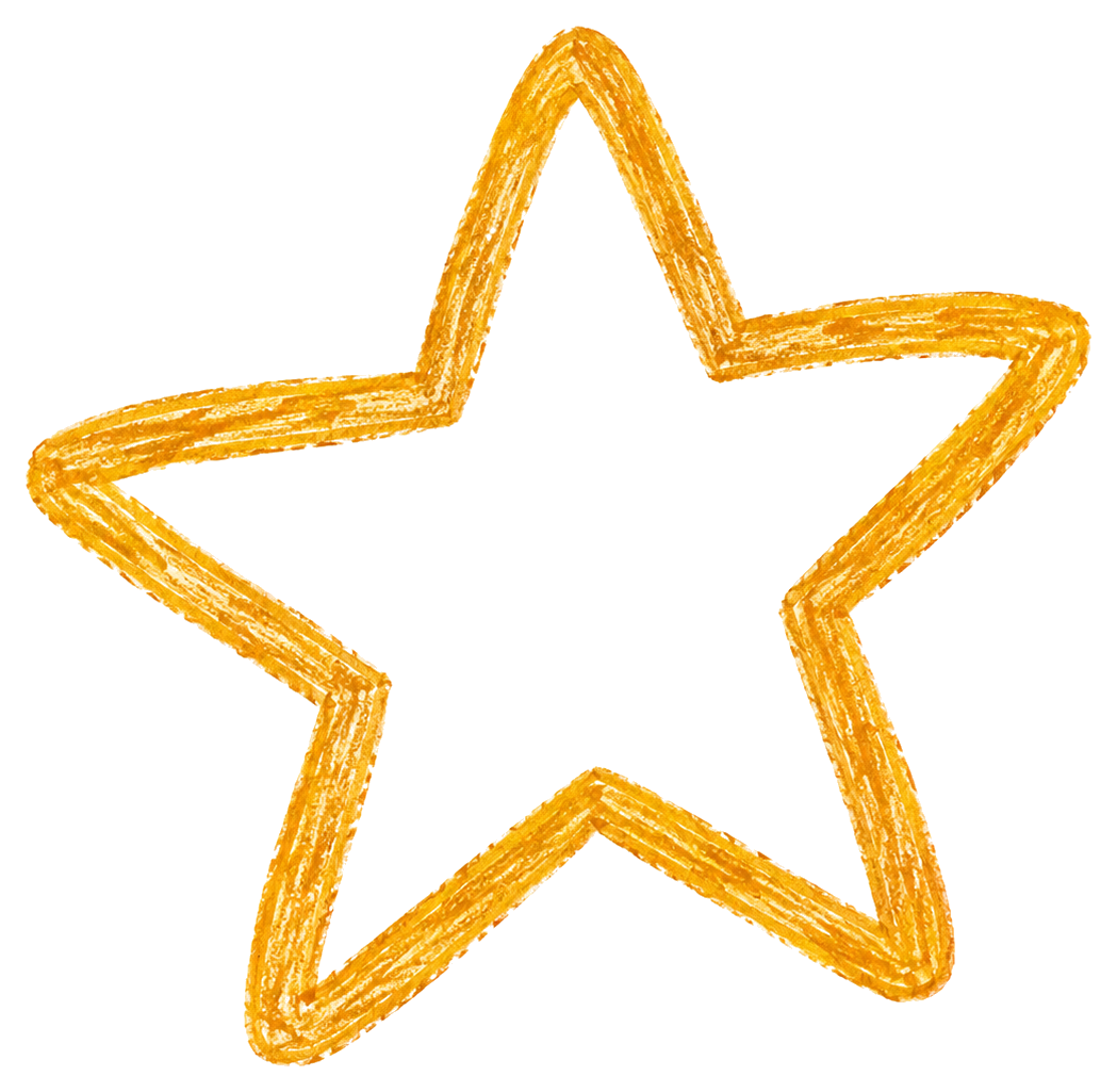 Hand-drawn star